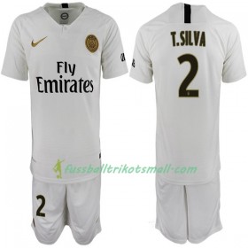 Fußballtrikots Paris Saint-Germain T. Silva 2 Kinder 2018-2019 Kurzarm Auswärts-trikot kaufen